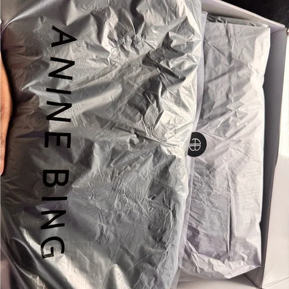 Anine Bing Black Blend Coat